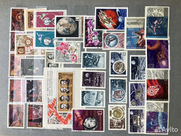 Коллекция марок СССР. Два альбома