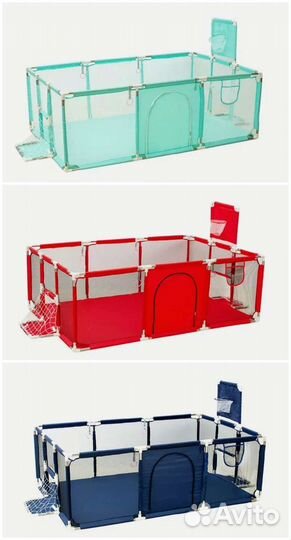 Манеж новый детский усиленный разных расцветок