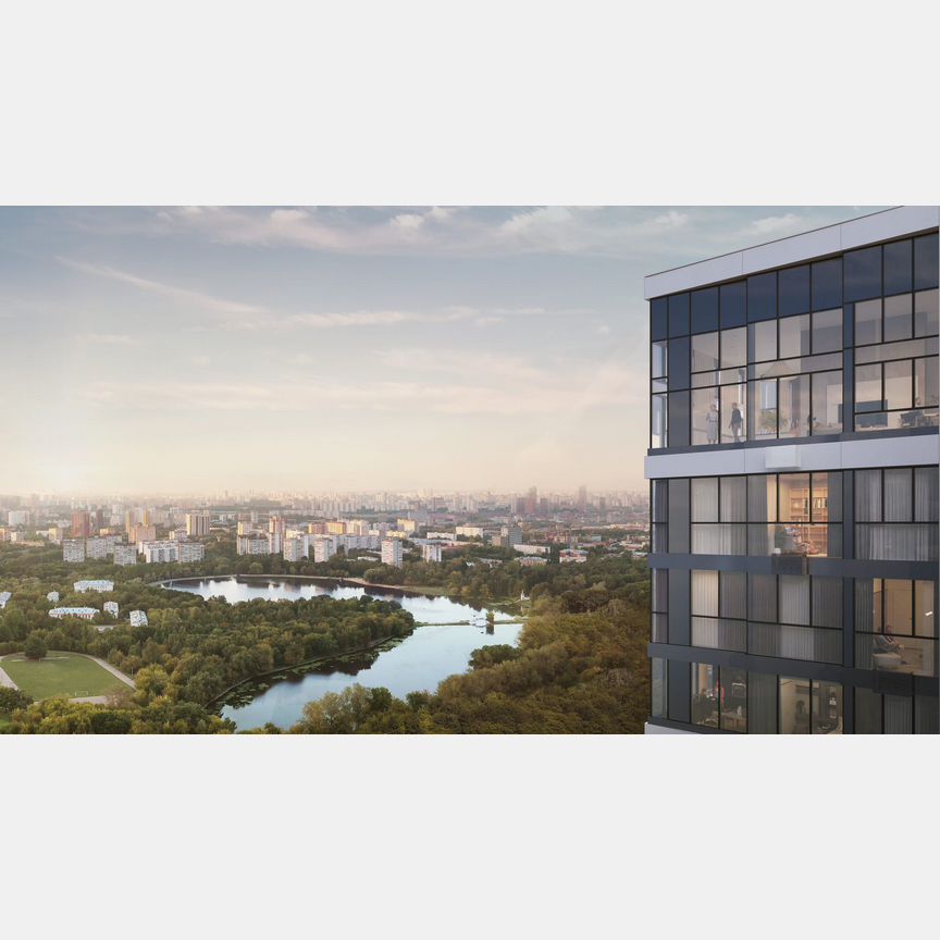 1-к. квартира, 46,4 м², 21/28 эт.