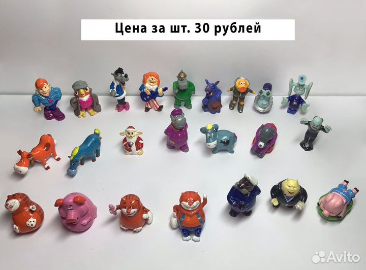 Киндеры, фигурки