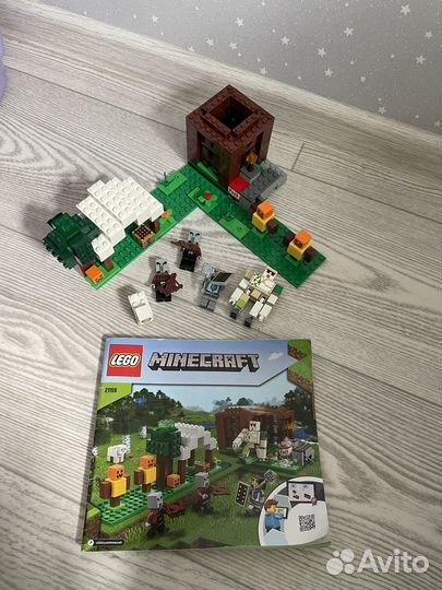 Lego майнкрафт 21159