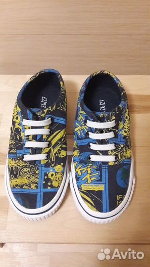 Кеды Zara, новые, Оригинал р.26-27