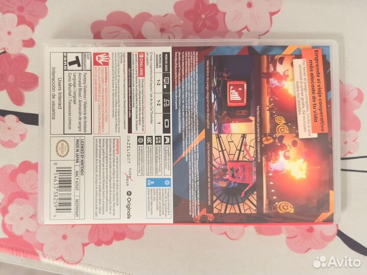 It takes two nintendo