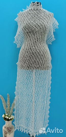 Пуховое изделие. Палантин. Шарф