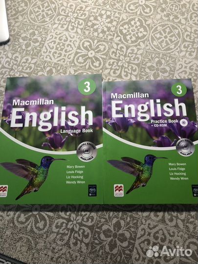 Учебник и тетрадь, Macmillan 3, новые