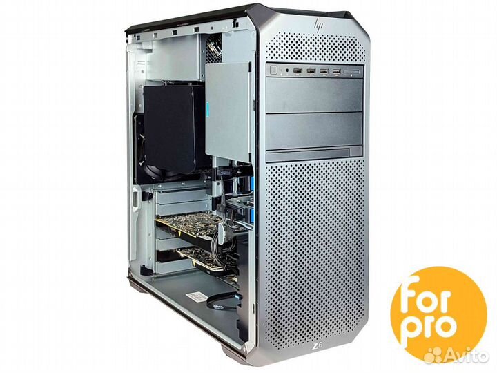 Графическая станция HP Z6 G4 6128Gld 96GB, SATA