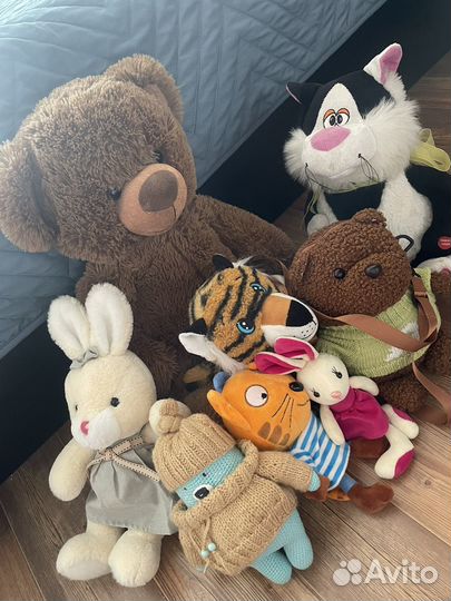 Мягкие игрушки пакетом бесплатно