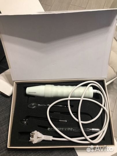 Импульсный массажёр дарсонваль (4 насадки)