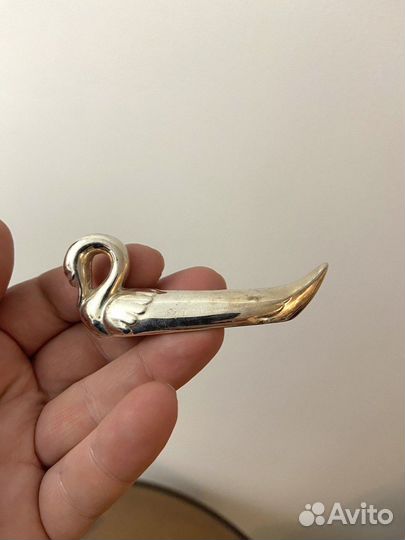 Подставки Лебеди серебр для стол приборов Франция