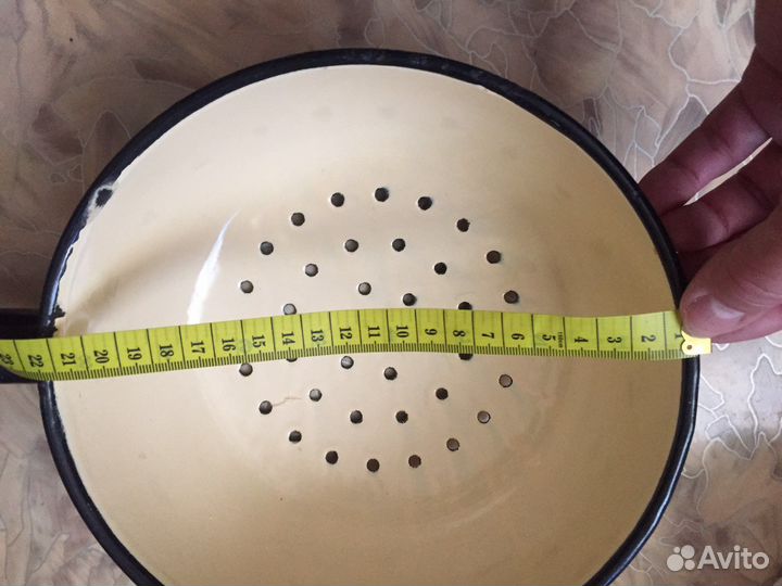 Дуршлаг эмалированный СССР