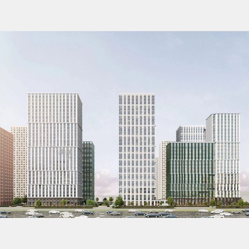 2-к. квартира, 55 м², 8/17 эт.