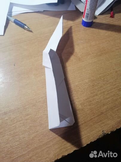 Раскладной нож из бумаги