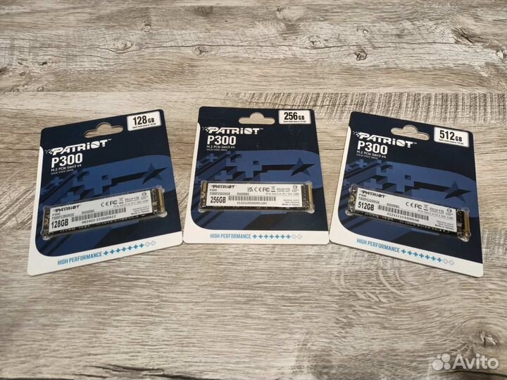 SSD диск Patriot SATA 2.5 и m.2 nvme pci-e