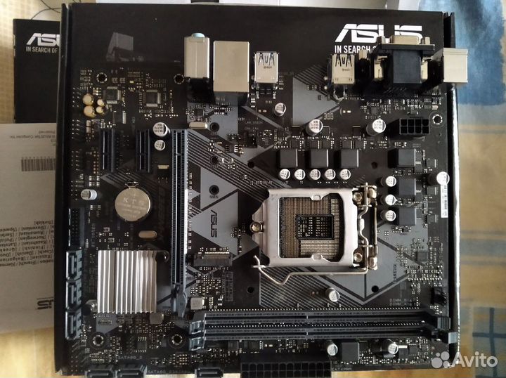 Материнская плата asus prime B365M-K