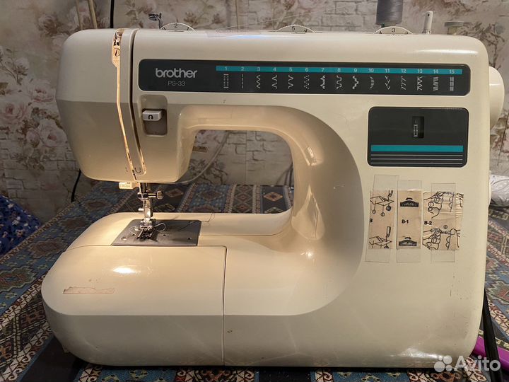 Настроенная швейная машинка brother PS-33 бытовая