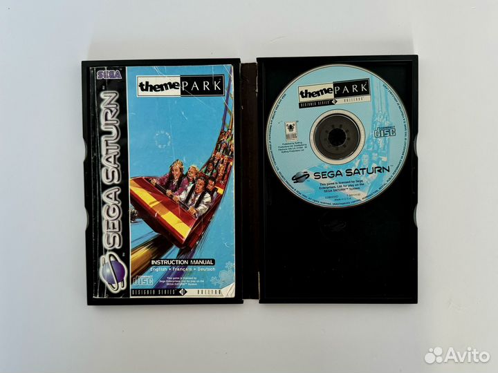 Theme Park Sega Saturn 1995