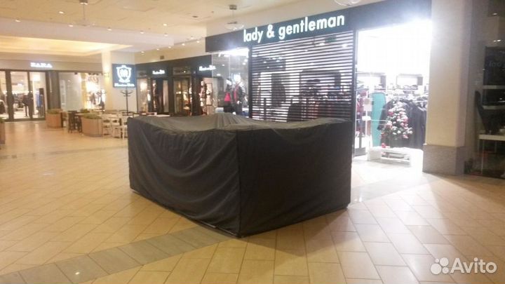 Чехлы и покрытия для торговых островков