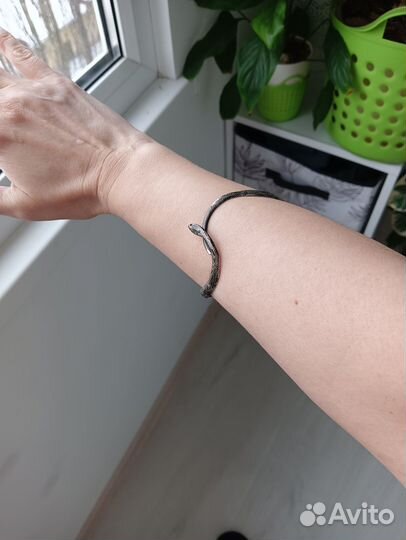 Серебряный браслет СССР