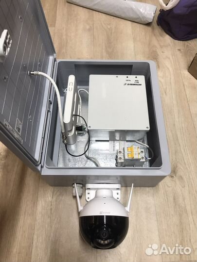 Видеонаблюдение на строительную площадку