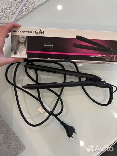 Выпрямитель для волос rowenta elite новый