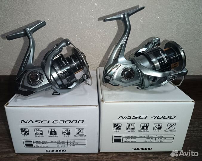 Катушка Shimano Nasci