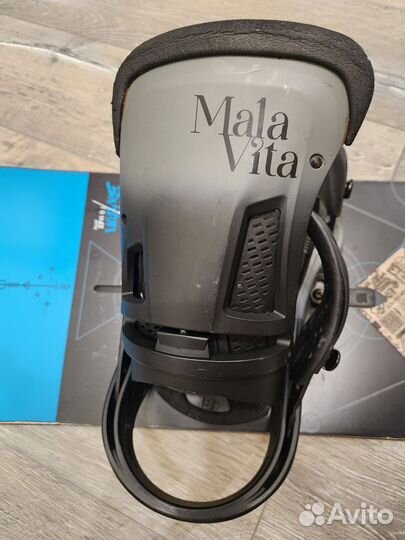 Крепления для сноуборда burton malavita est