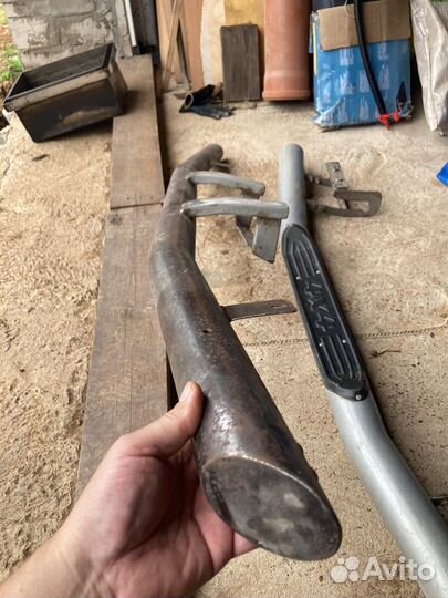 Защита бамперов шевинива передняя и задняя