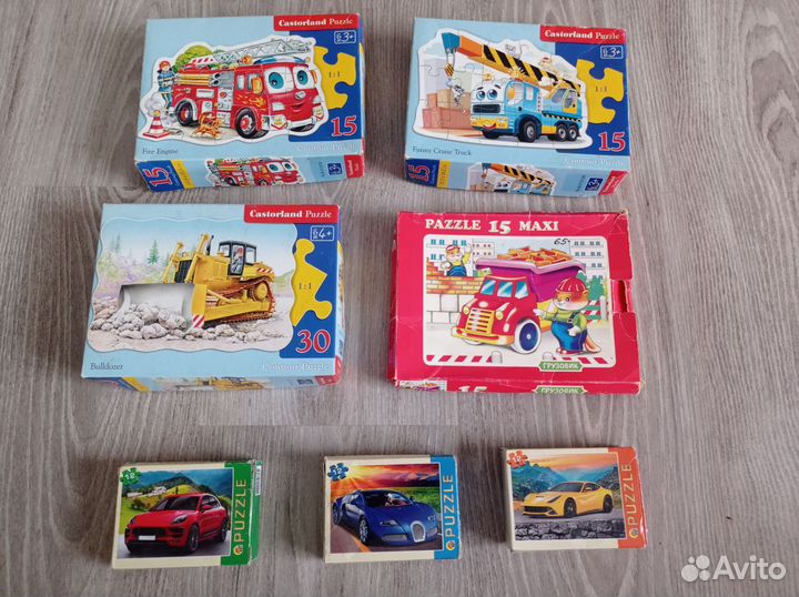 Набор игрушек и настольных игр