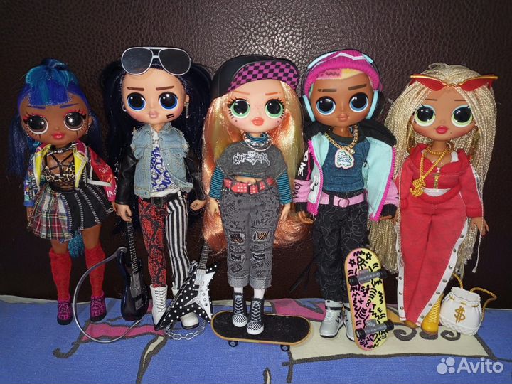 Кукла lol omg Чемодан куклы Swag