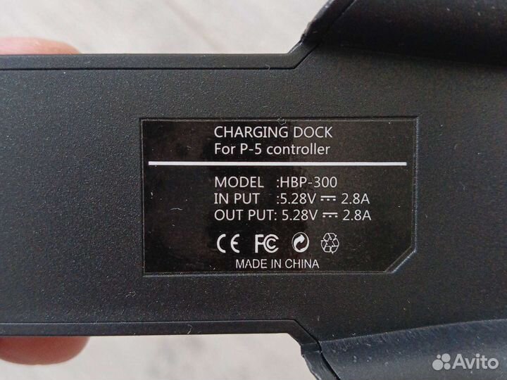 Зарядный блок для геймпадов PS 5