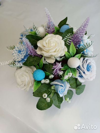 Букет из мыла