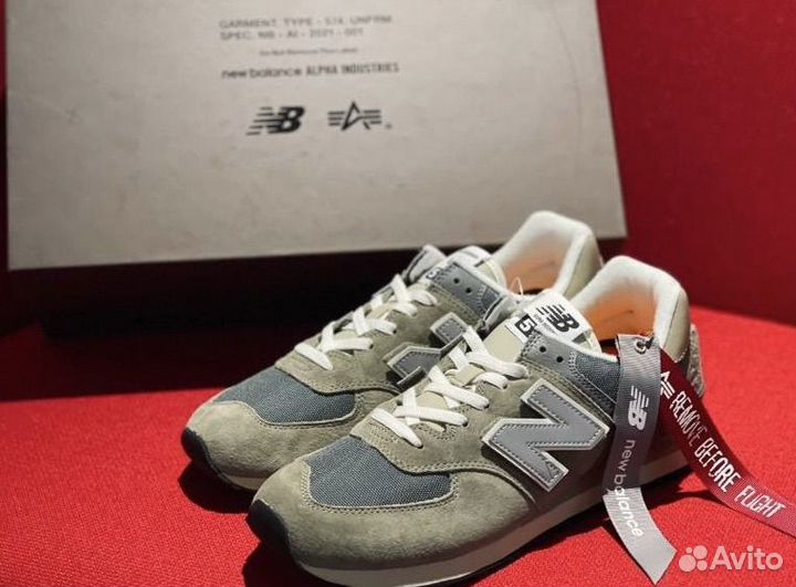 Кроссовки Alfa Industries x New Balance 574