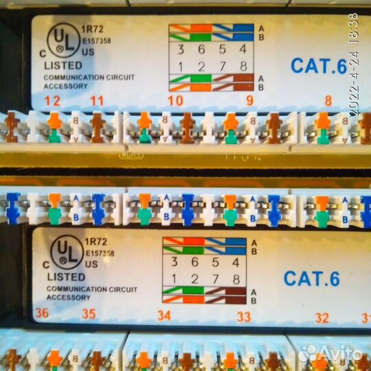 Патч панель 19