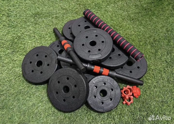 Гантели разборные 2в1