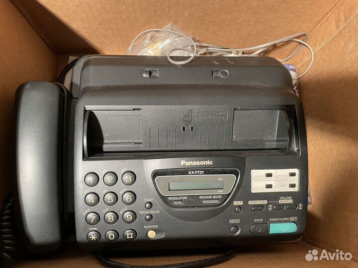 Телефон Факс Panasonic KX-FT21