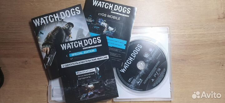 Игра Watch Dogs специальное издание для ps3