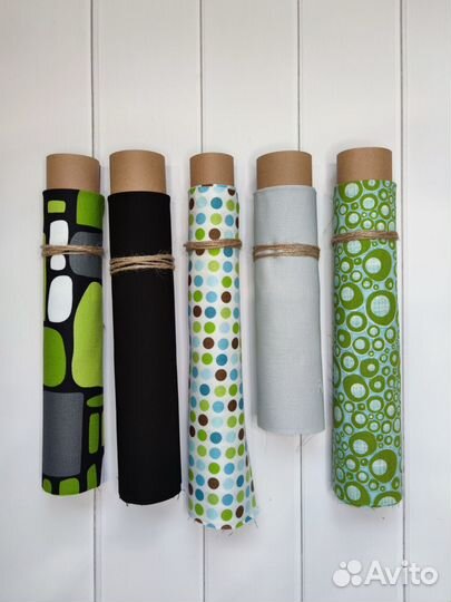 Набор N4 тканей х/б рукоделия печворка 38*48 5 шт