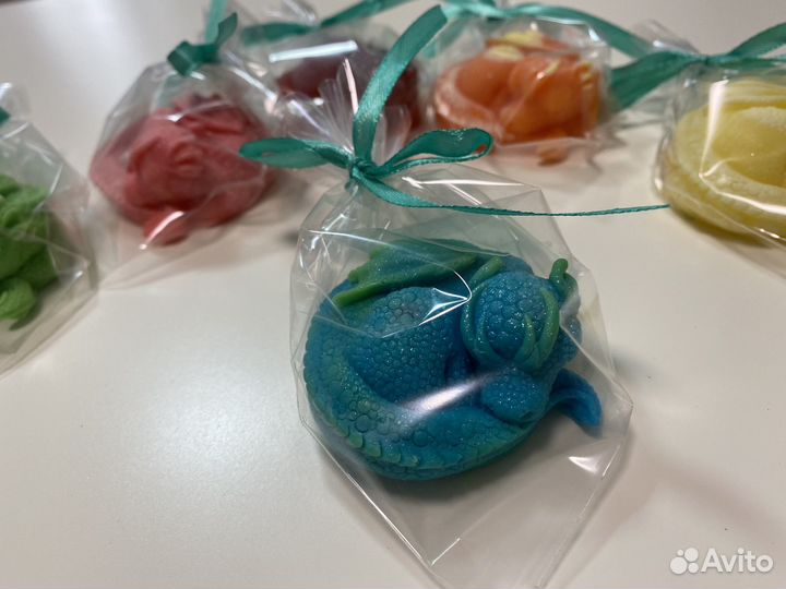 Мыло ручной работы дракон на Новый год