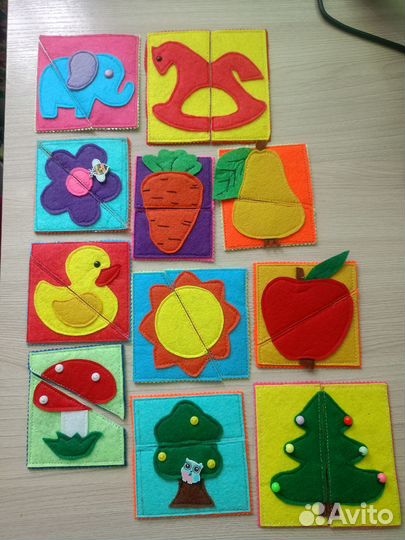 Игрушки.Фетровые искалочки, погремушки