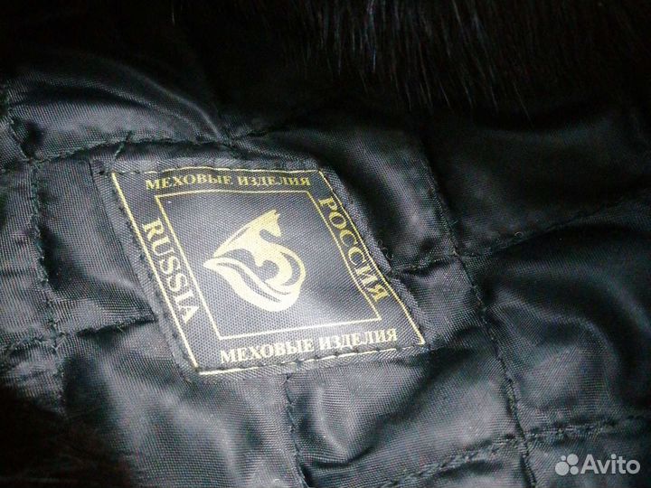 Меховая мужская кепка