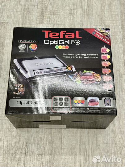 Новый. Электрогриль Tefal Optigrill+