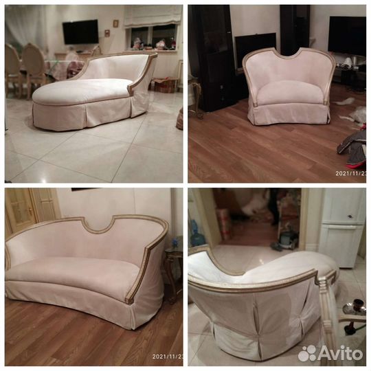 Перетяжка мягкой мебели