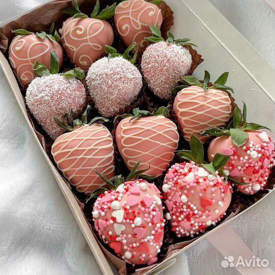 Набор клубники в шоколаде