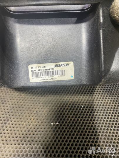 Сабвуфер Ниссан Мурано Z50 Nissan Murano