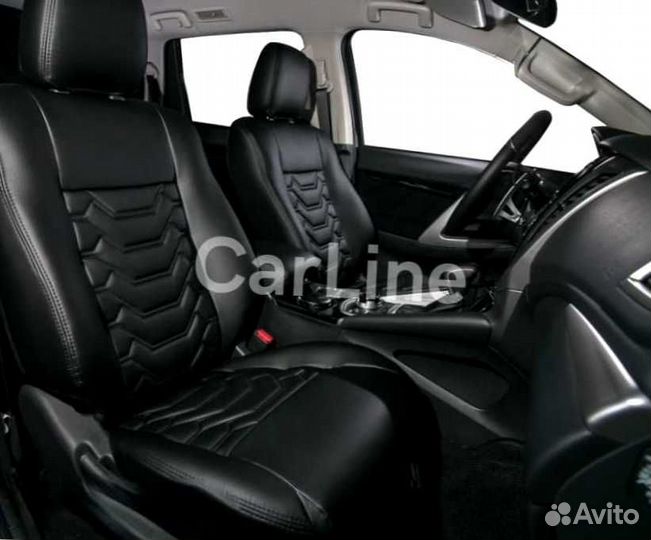 Чехлы на Mitsubishi Pajero sport 3