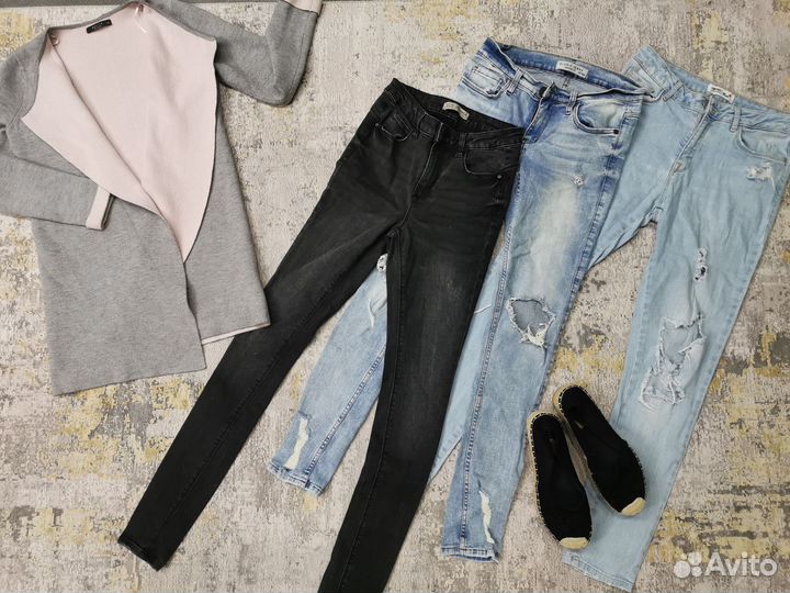 Вещи женские пакетом 40шт S