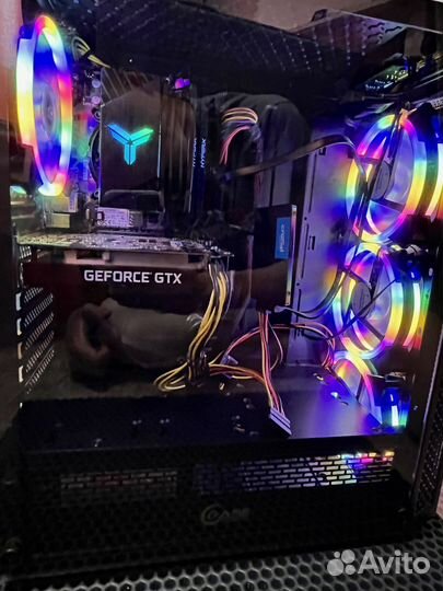 Вентилятор 120мм корпусный с RGB подсветкой