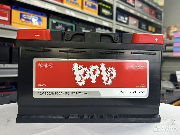 Аккумулятор Topla Energy L4 100 Ач 800 А обр кор