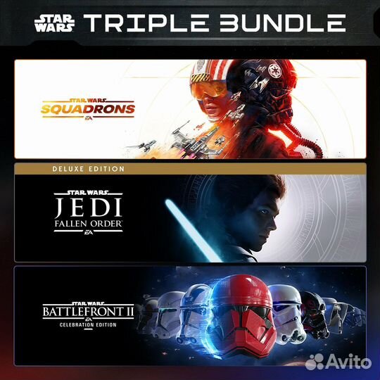 EA star wars triple bundle на Ps4, Ps5