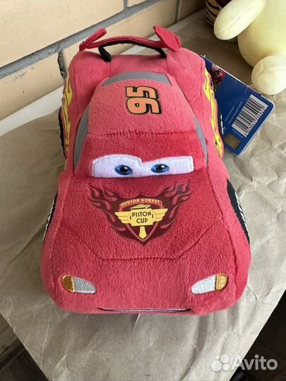 Игрушка мягкая Молния Маккуин